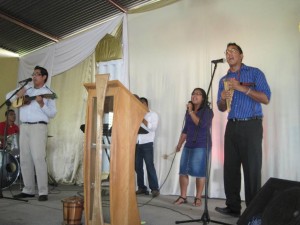 Praise at Jamil's Church 3