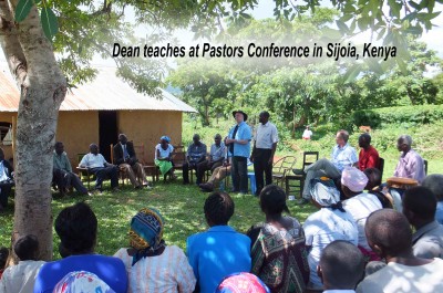 Dean teaches Sijoia Pastors Conf