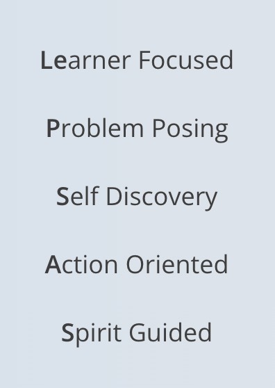Learner Focused Problem Posing Self Discovery Action Oriented Spirit Guided
