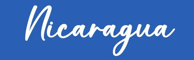 Nicaragua Blue Banner