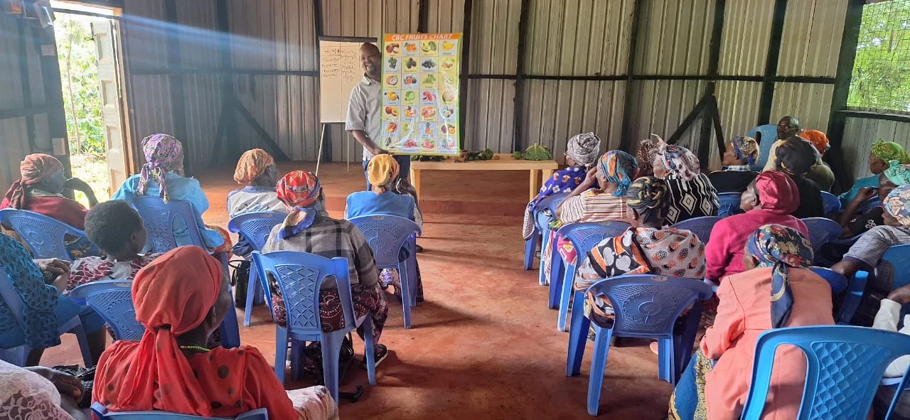 Moses at Sagana Nutrition Seminar